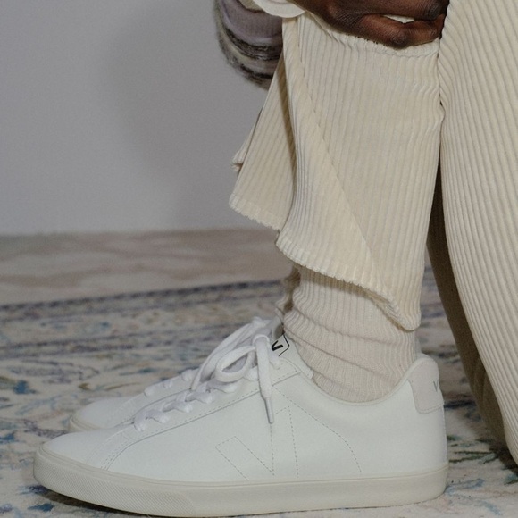 Veja / Esplar Leather sneakers in Extra-White 38  7 - Picture 4 of 7